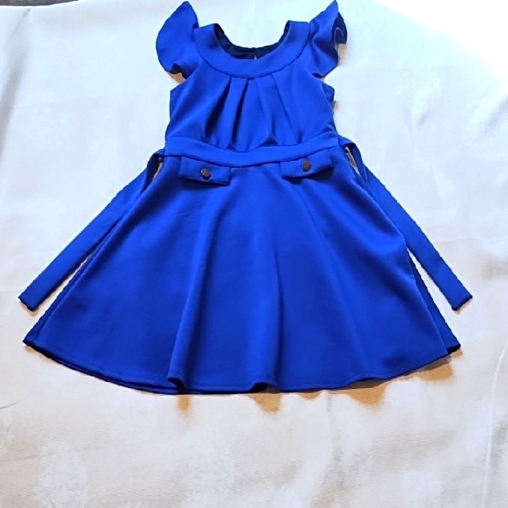 Bonnie Jean Royal Blue Formal Kids Dress